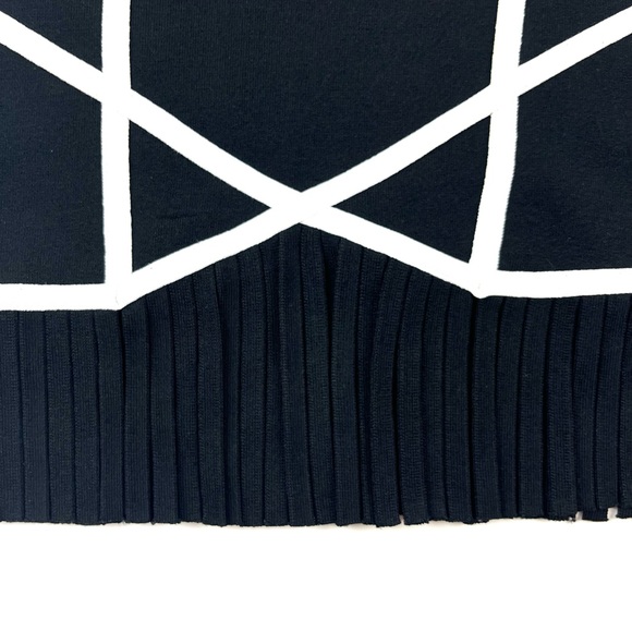 Guess Mirage Colorblock Fringe Bodycon Bandage Dress - Picture 10 of 11